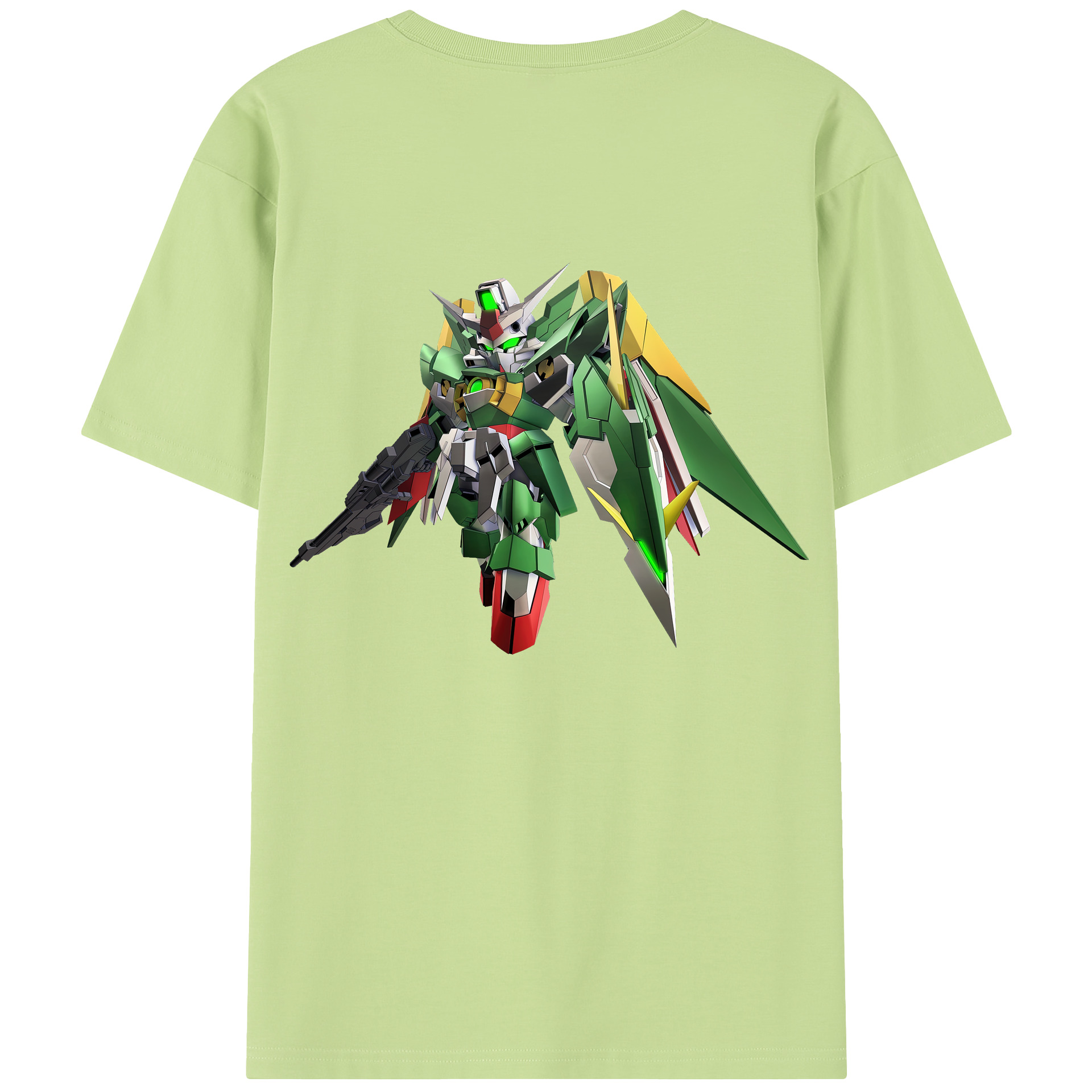 （画像用） 機動戦士ガンダム Mobile Suit Gundam 綿100％半袖Tシャツ（背面プリント）
